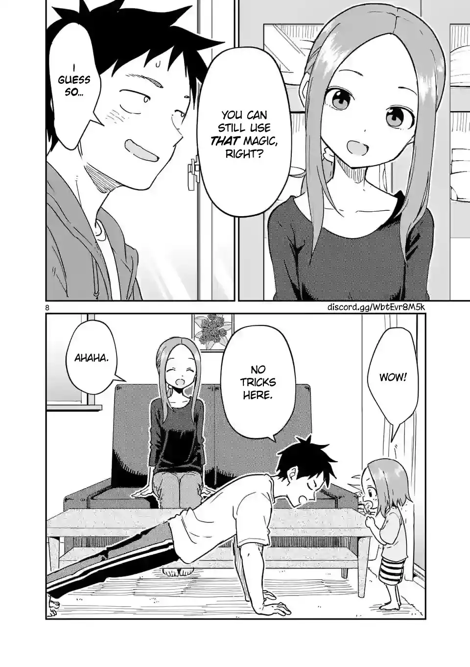 Karakai Jouzu no (Moto) Takagi-san Chapter 272 8